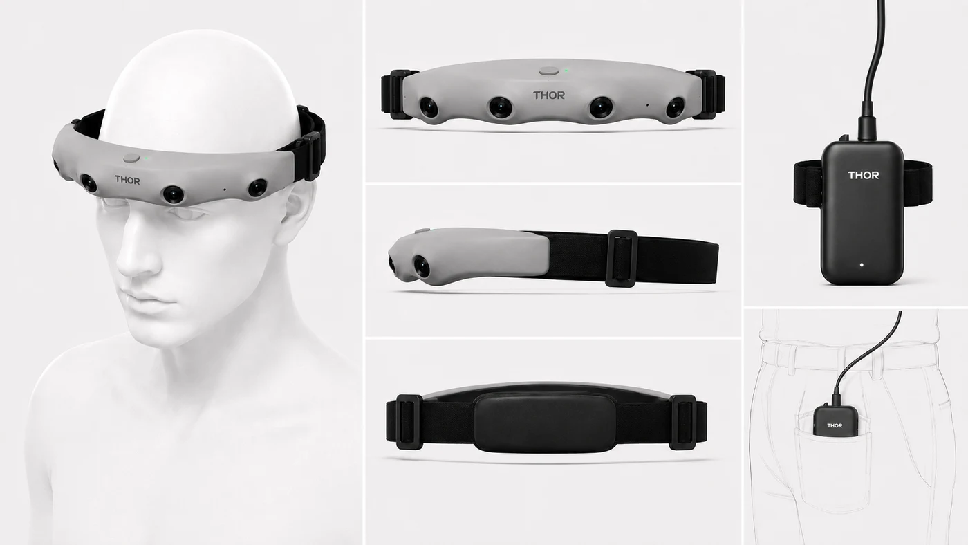 Thor-Quad，产品图来自真觉万象规格书 · 2026.09 v1.1